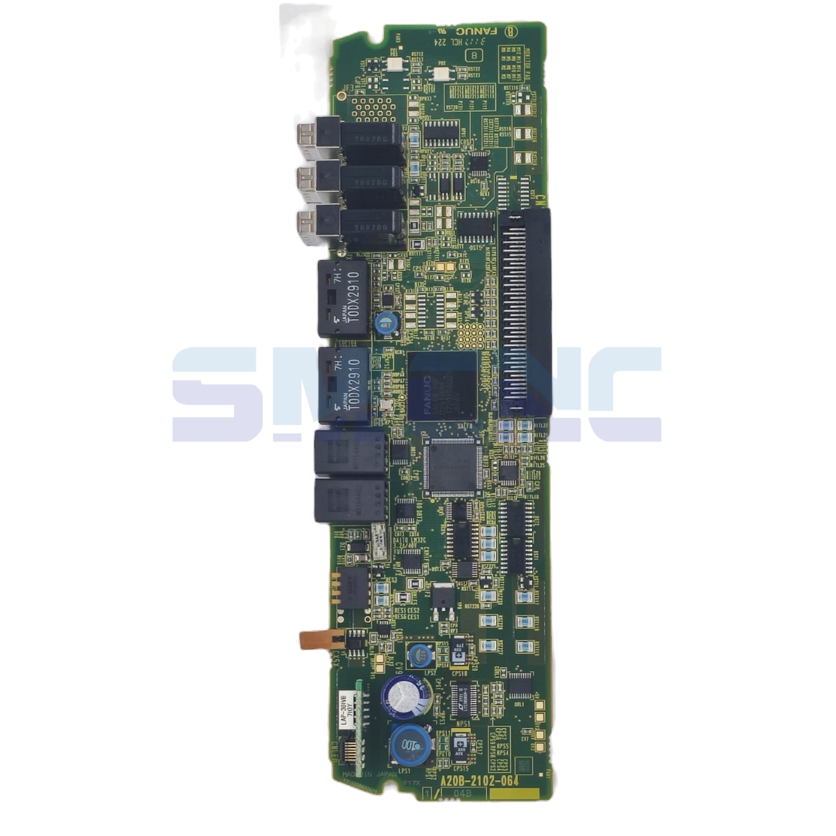 A20B-2102-0641 Fanuc PCB Kart önden görünüm