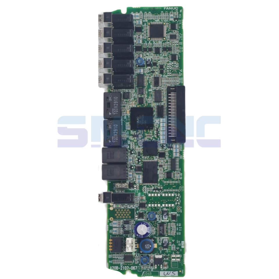 A20B-2102-0671 Fanuc PCB Kart önden görünüm