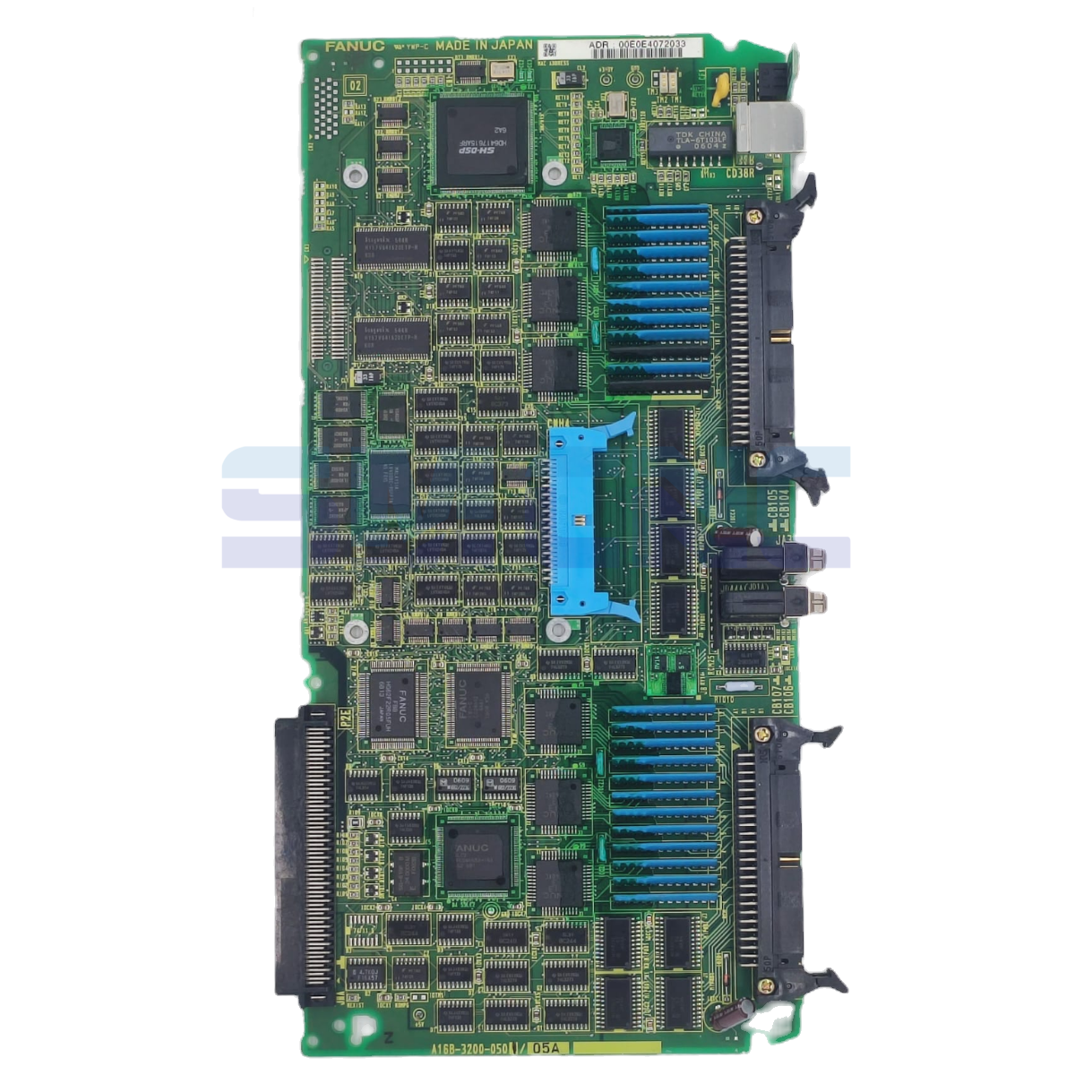 A16B-3200-0501 Fanuc PCB Kart önden görünüm