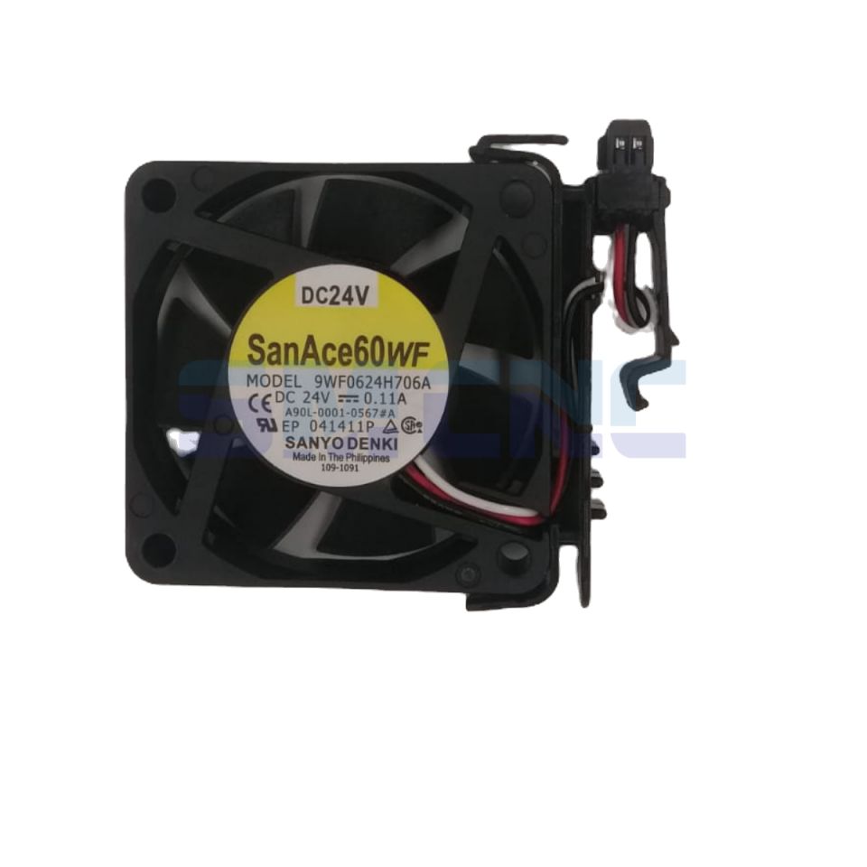 A90L-0001-0567#A Fanuc Fan önden görünüm
