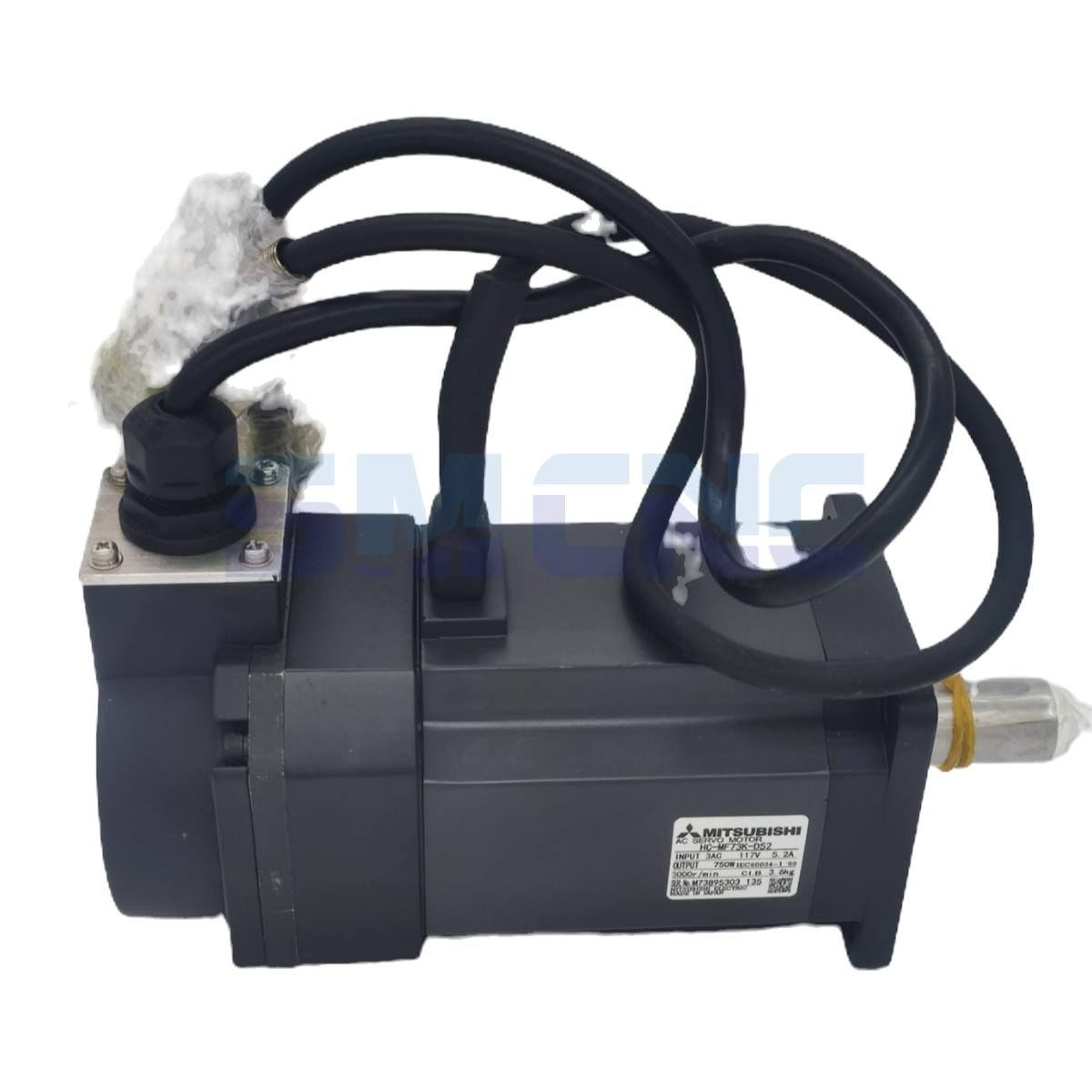 HC-MF73K-D52 Mitsubishi Servo Motor yandan görünüm