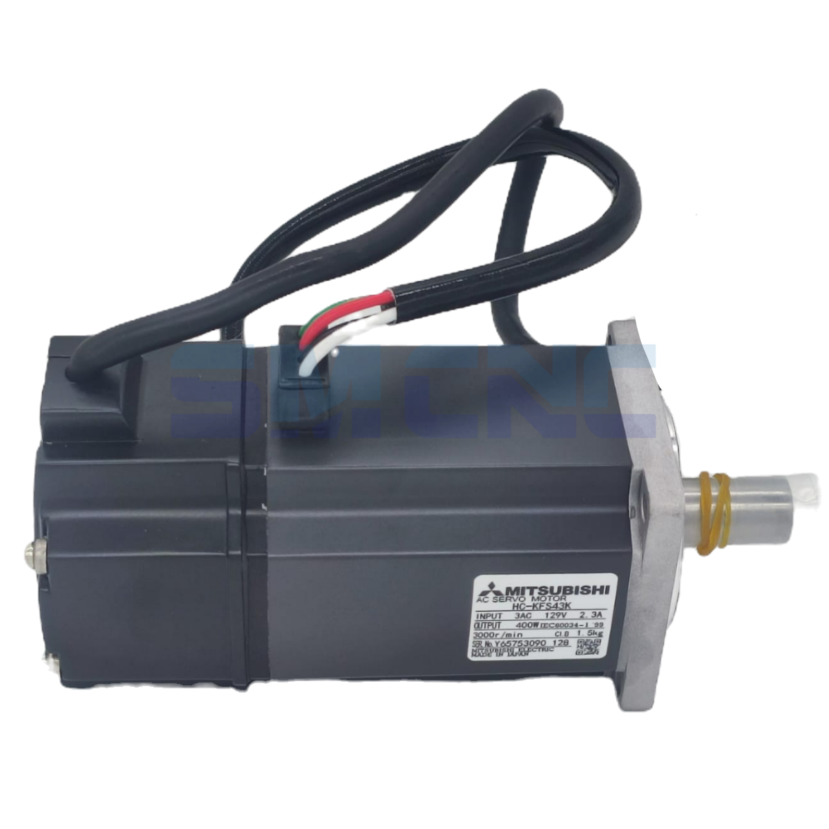 HC-KFS43K Mitsubishi Servo Motor yandan görünüm