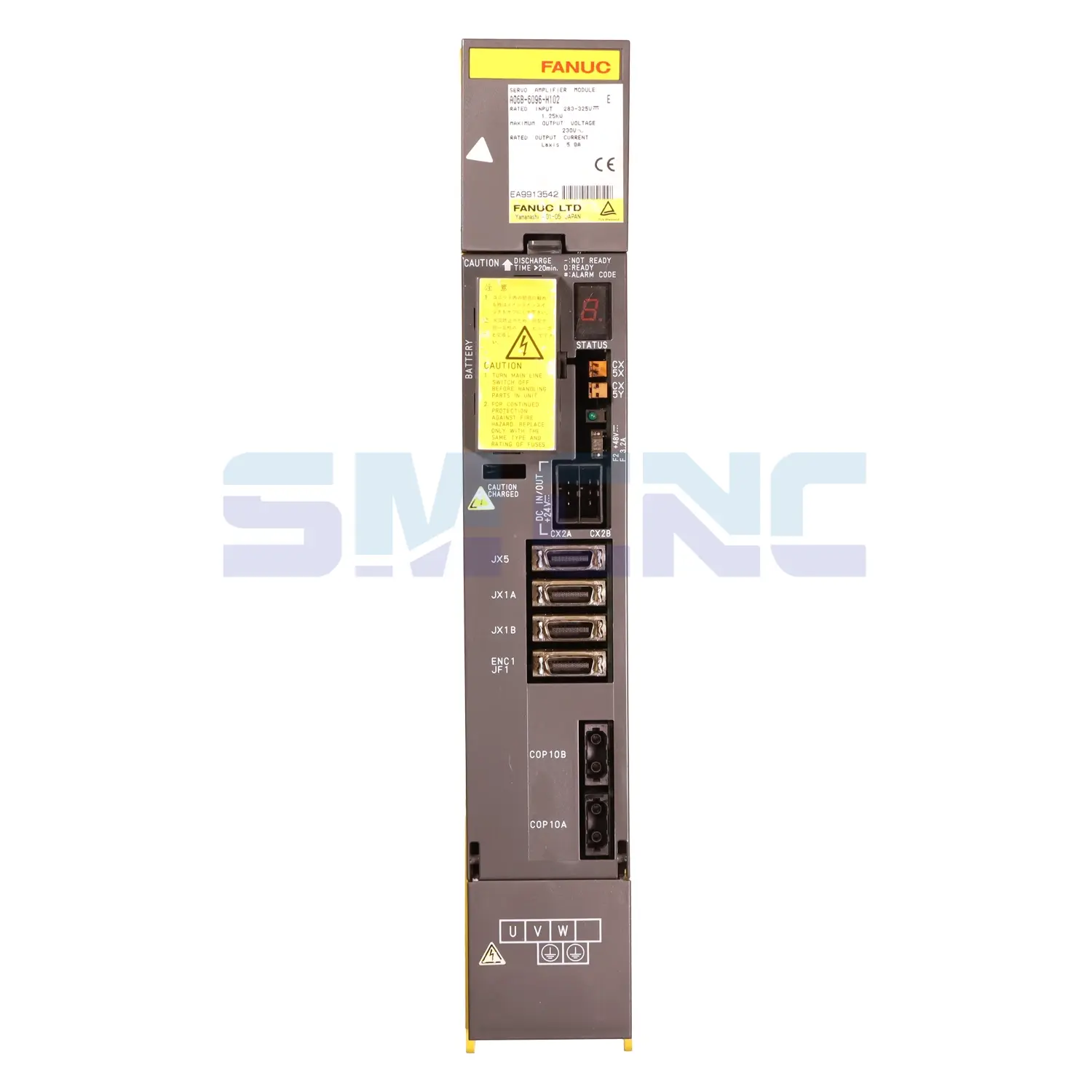 A06B-6096-H102 Fanuc Servo Sürücü önden görünüm