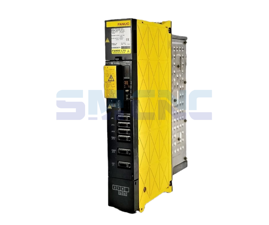 A06B-6096-H108 Fanuc Servo Sürücü yandan görünüm
