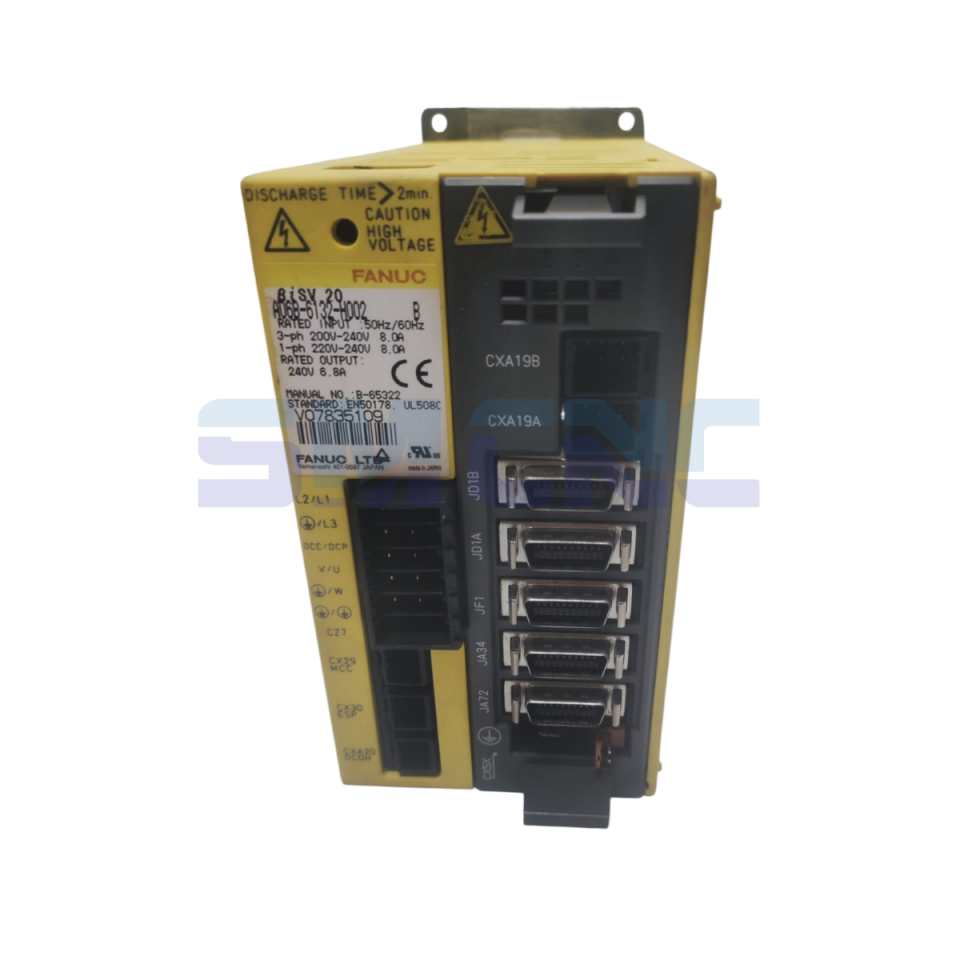 A06B-6132-H002 Fanuc Servo Sürücü önden görünüm