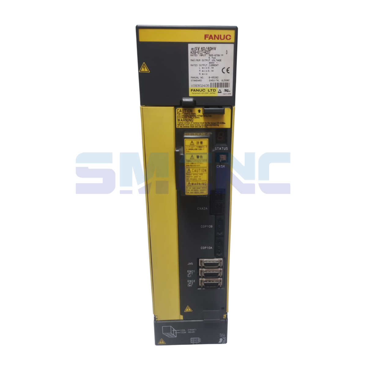 A06B-6127-H207 Fanuc Servo Sürücü önden görünüm