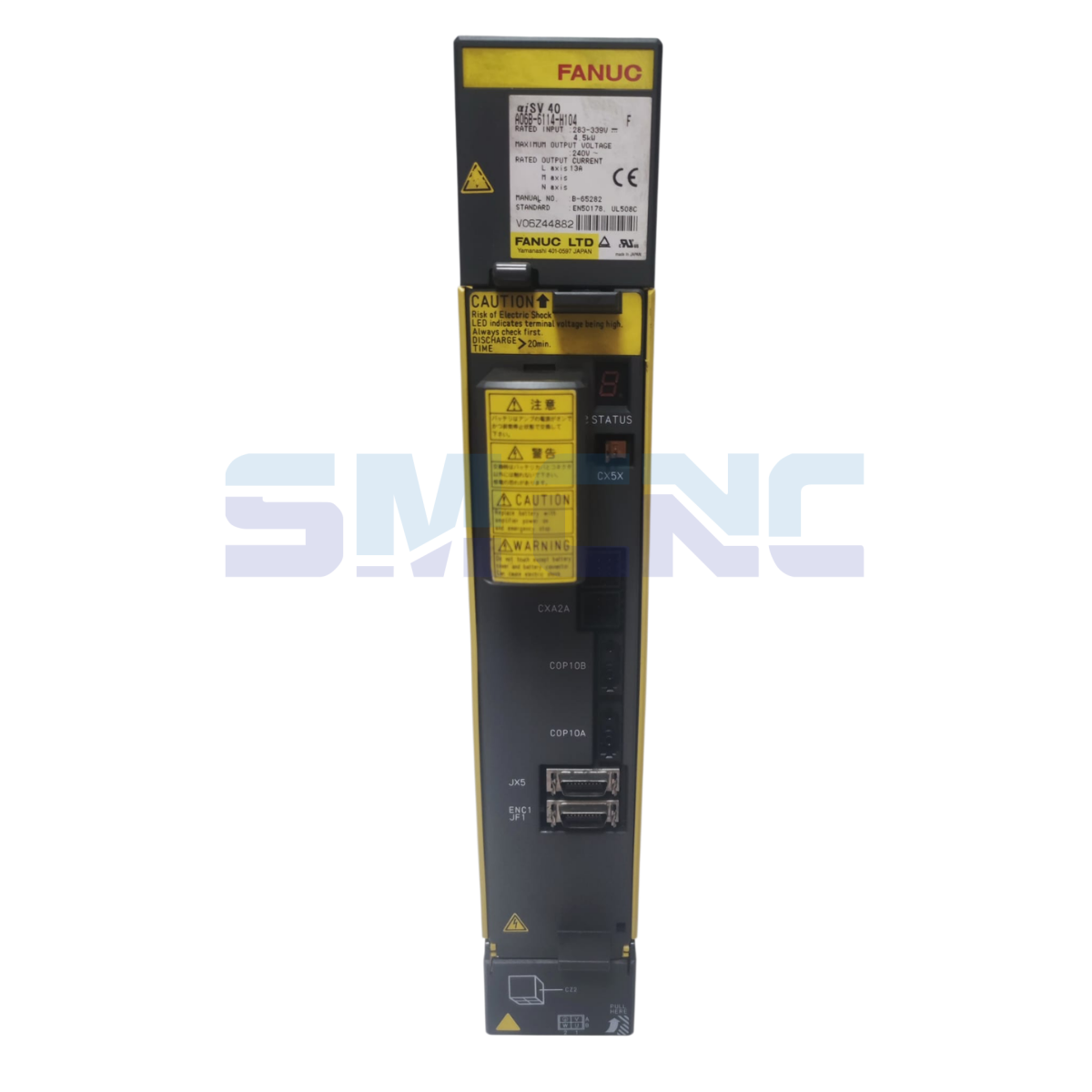 A06B-6114-H104 Fanuc Servo Sürücü önden görünüm