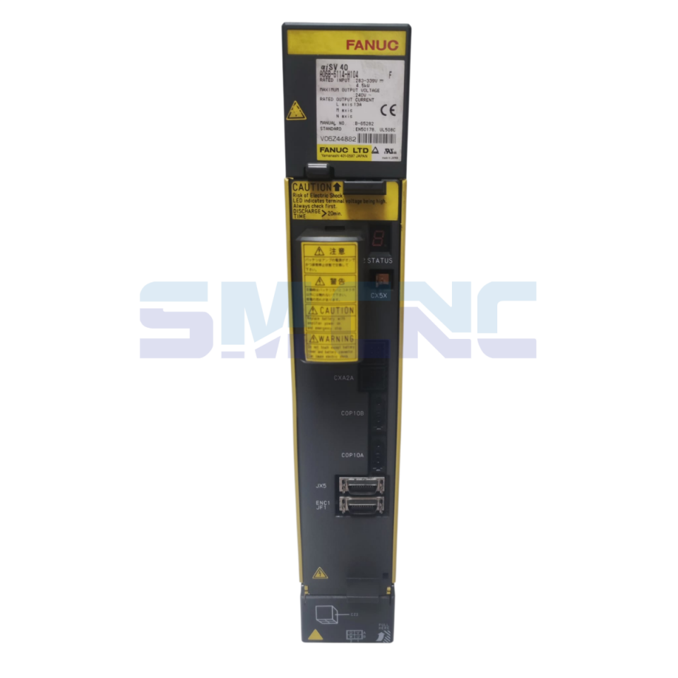 A06B-6114-H104 Fanuc Servo Sürücü önden görünüm