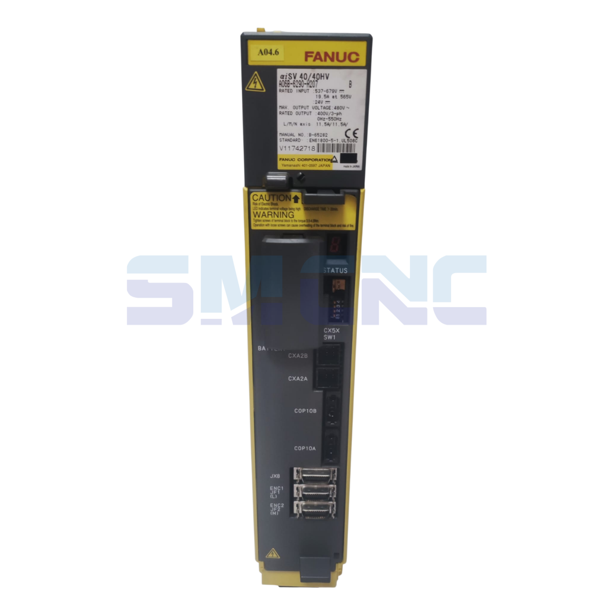 A06B-6290-H207 Fanuc Servo Sürücü önden görünüm