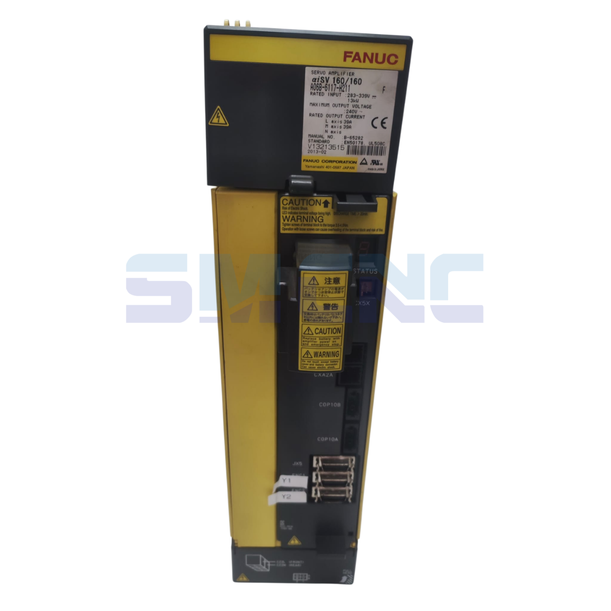 A06B-6117-H211 Fanuc Servo Sürücü önden görünüm