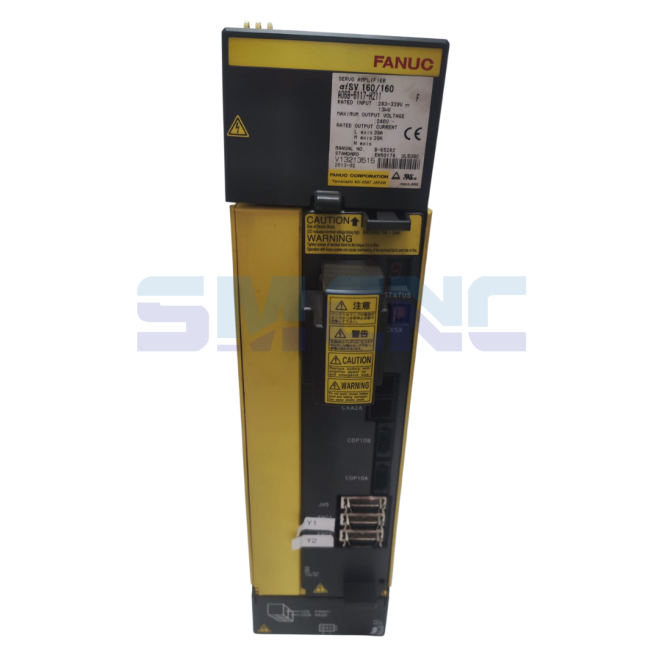 A06B-6117-H211 Fanuc Servo Sürücü önden görünüm