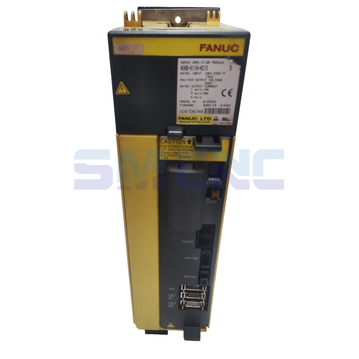 A06B-6114-H210 Fanuc Servo Sürücü önden görünüm