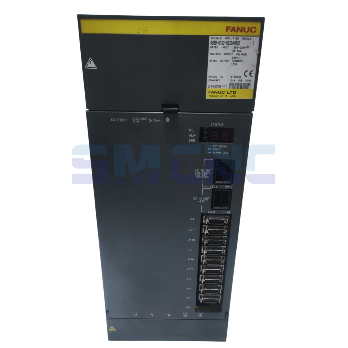 A06B-6102-H230 Fanuc Spindle Sürücü önden görünüm