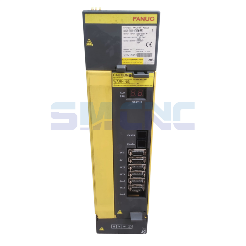 A06B-6111-H015 Fanuc Spindle Sürücü önden görünüm