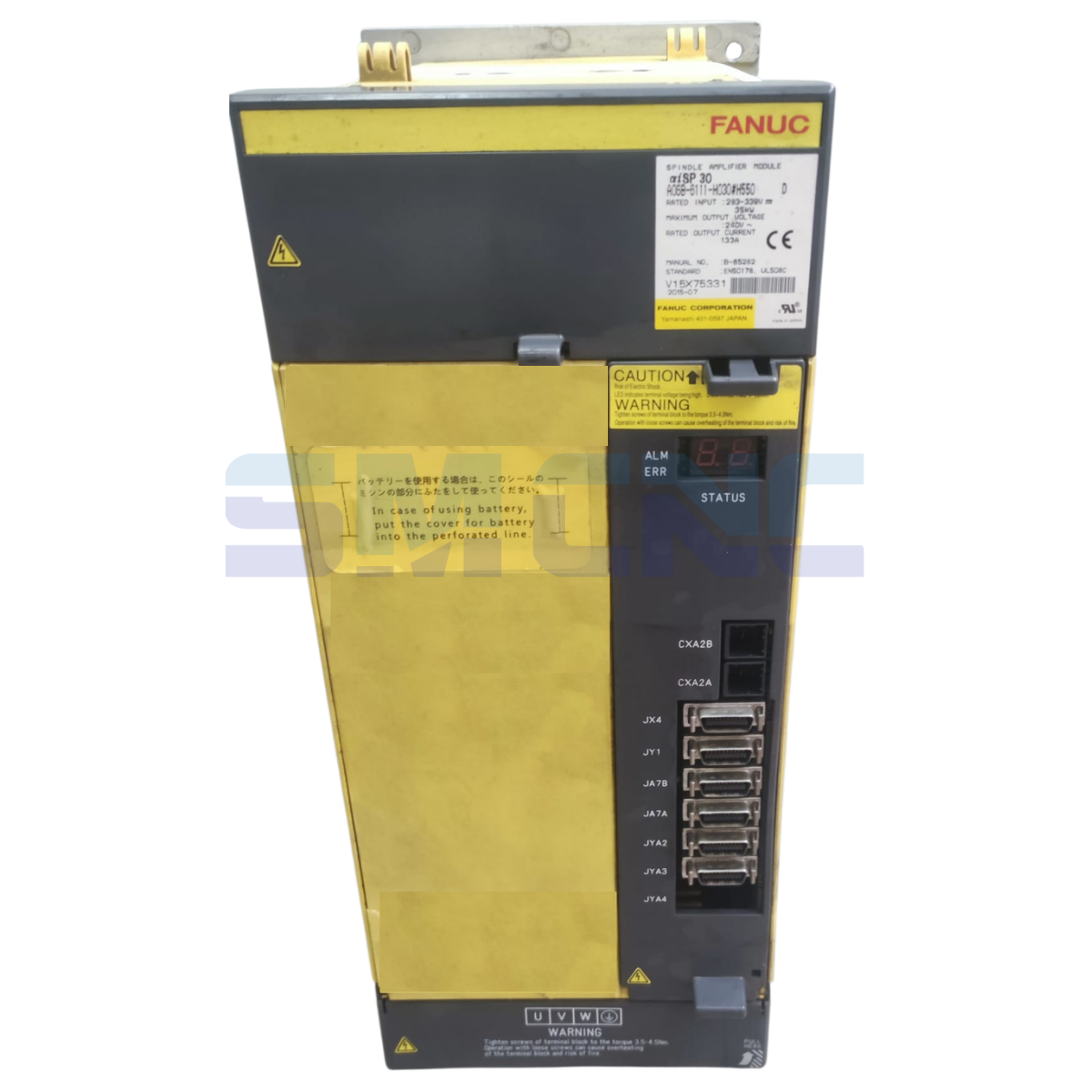 A06B-6111-H330 Fanuc Spindle Sürücü önden görünüm
