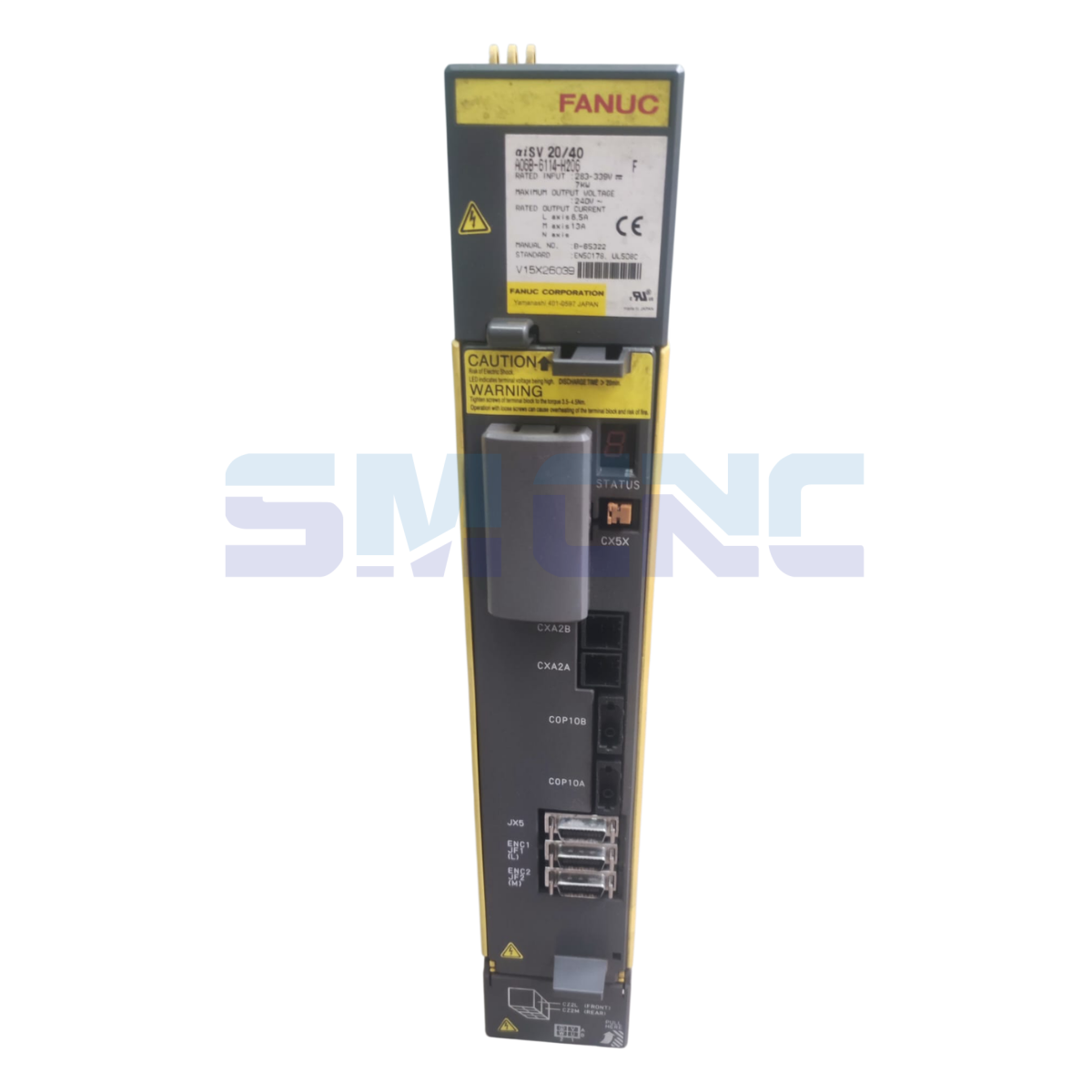 A06B-6114-H206 Fanuc Servo Sürücü önden görünüm