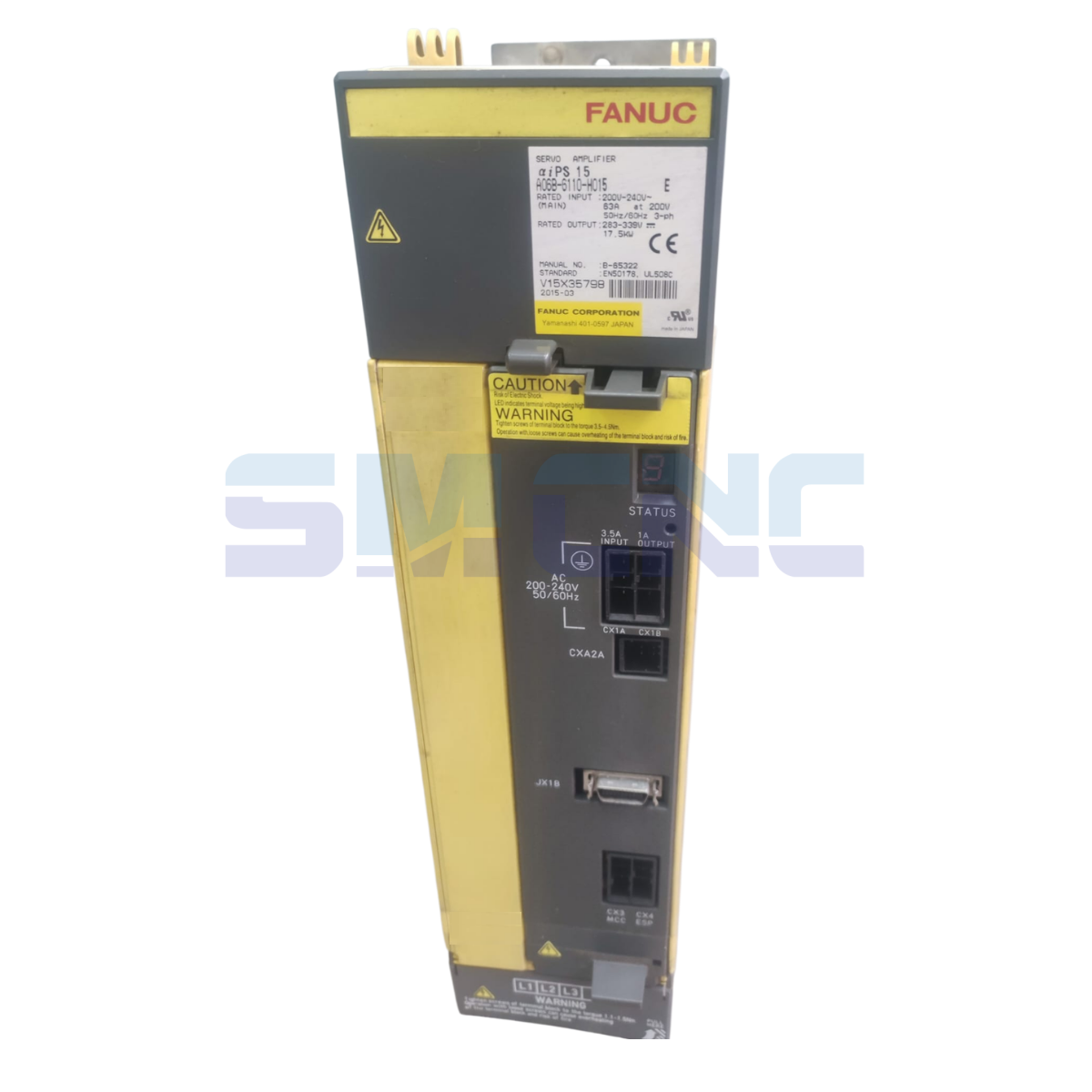 A06B-6110-H015 Fanuc Power Supply önden görünüm