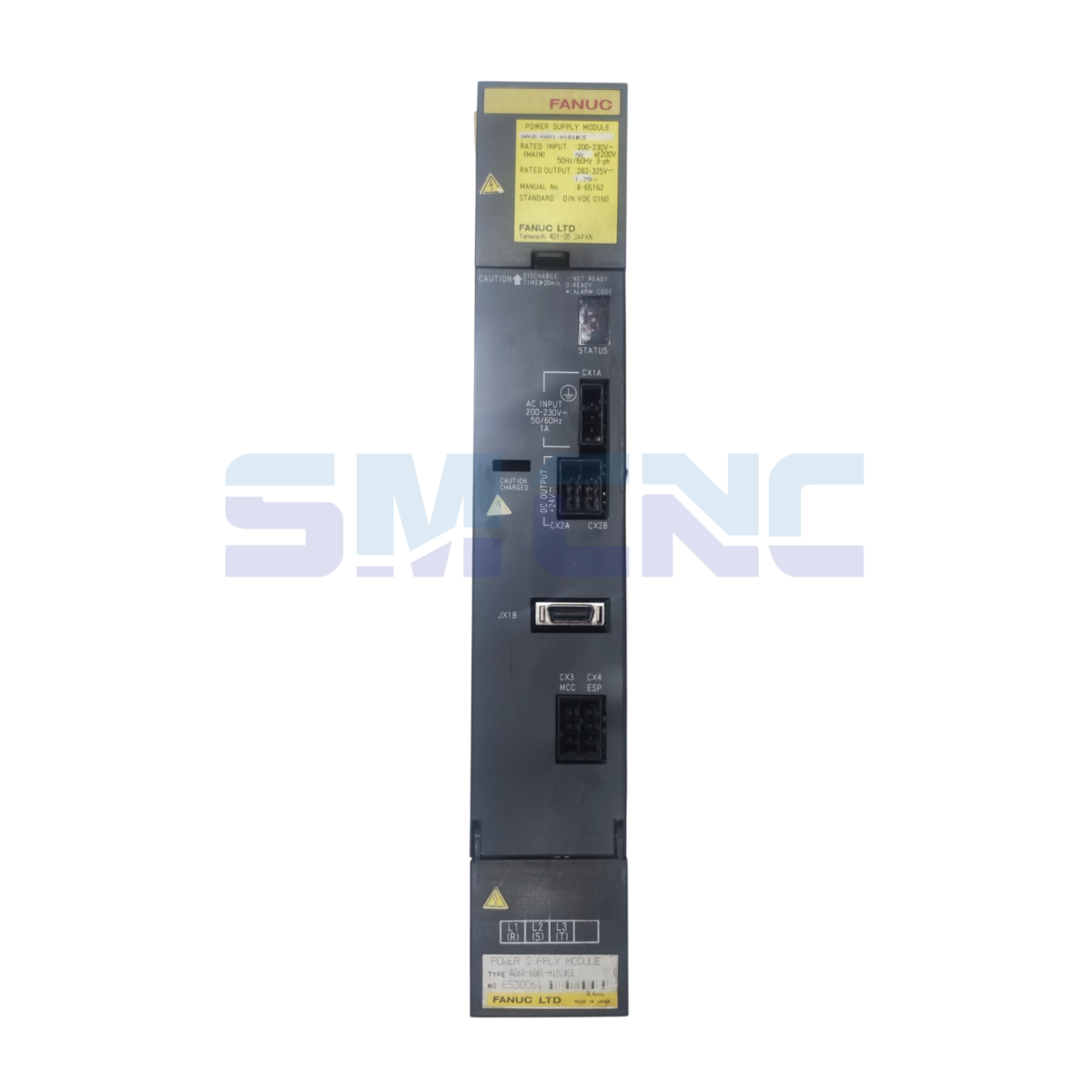 A06B-6081-H101 Fanuc Power Supply önden görünüm