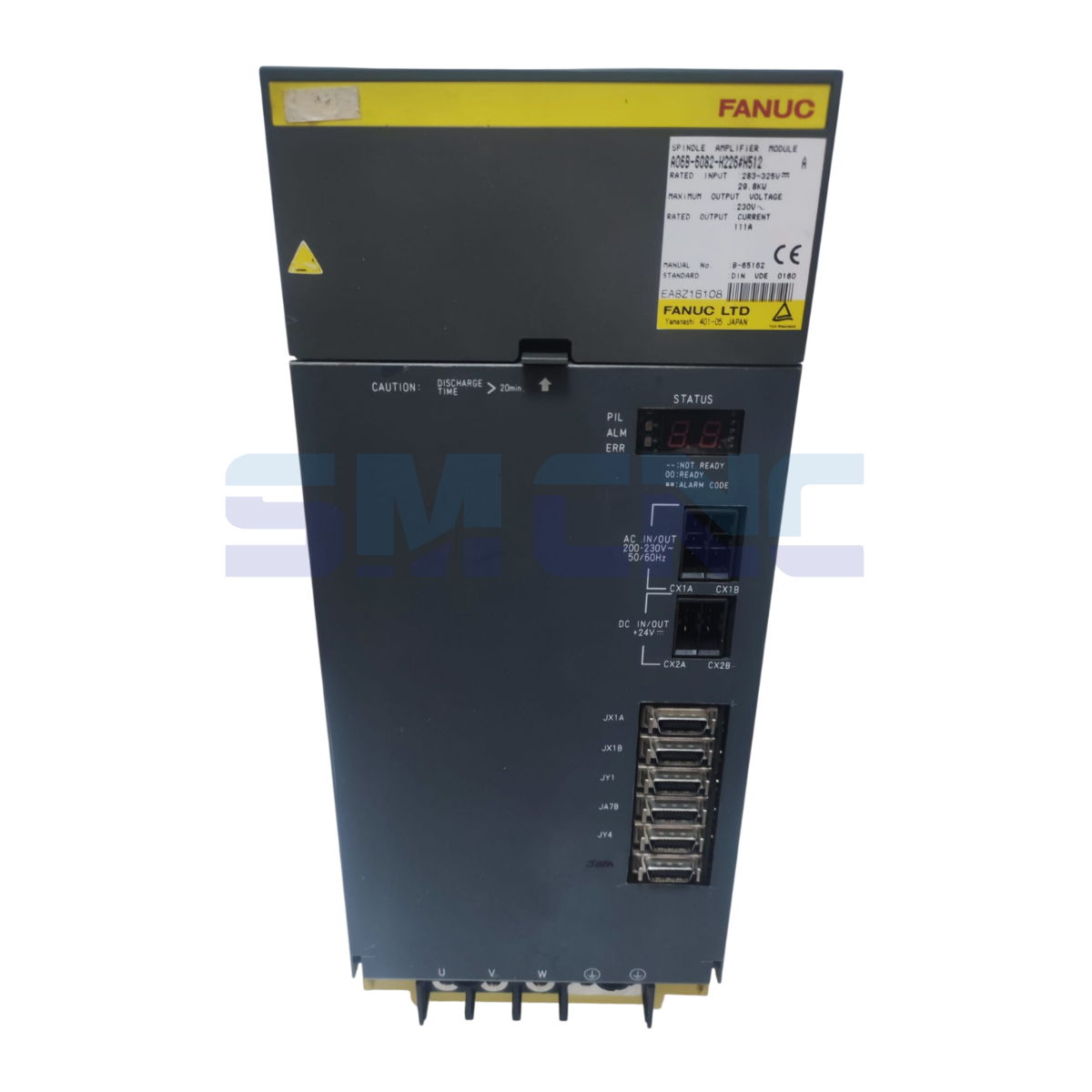 A06B-6082-H226 Fanuc Spindle Sürücü önden görünüm