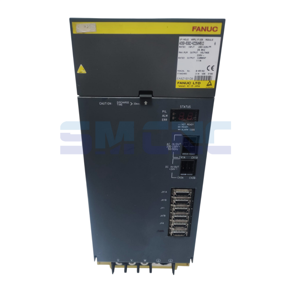 A06B-6082-H226 Fanuc Spindle Sürücü önden görünüm