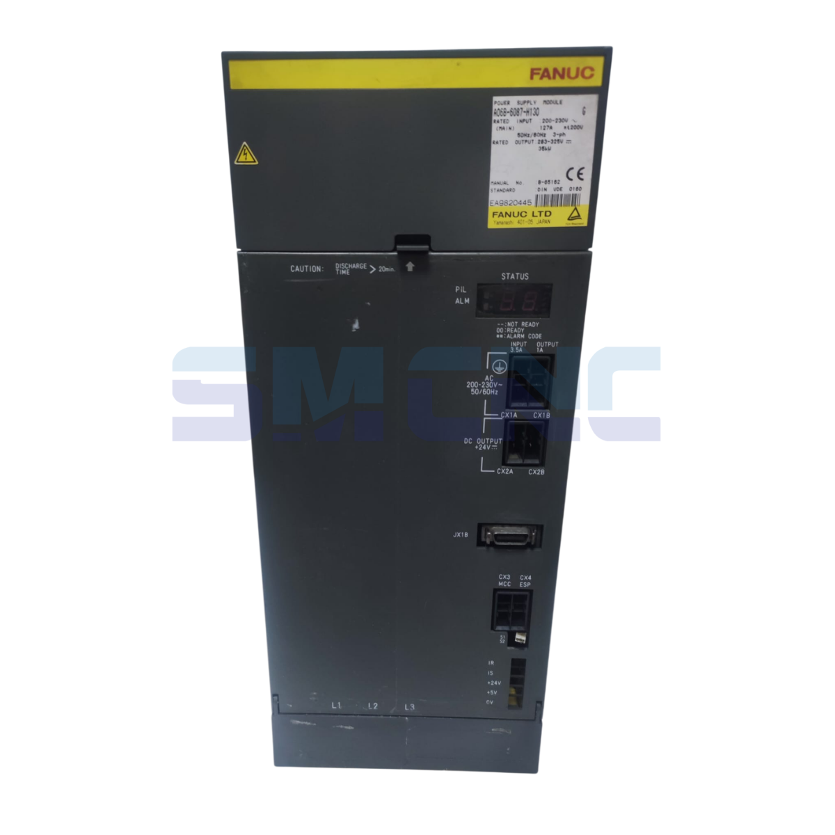 A06B-6087-H130 Fanuc Power Supply önden görünüm