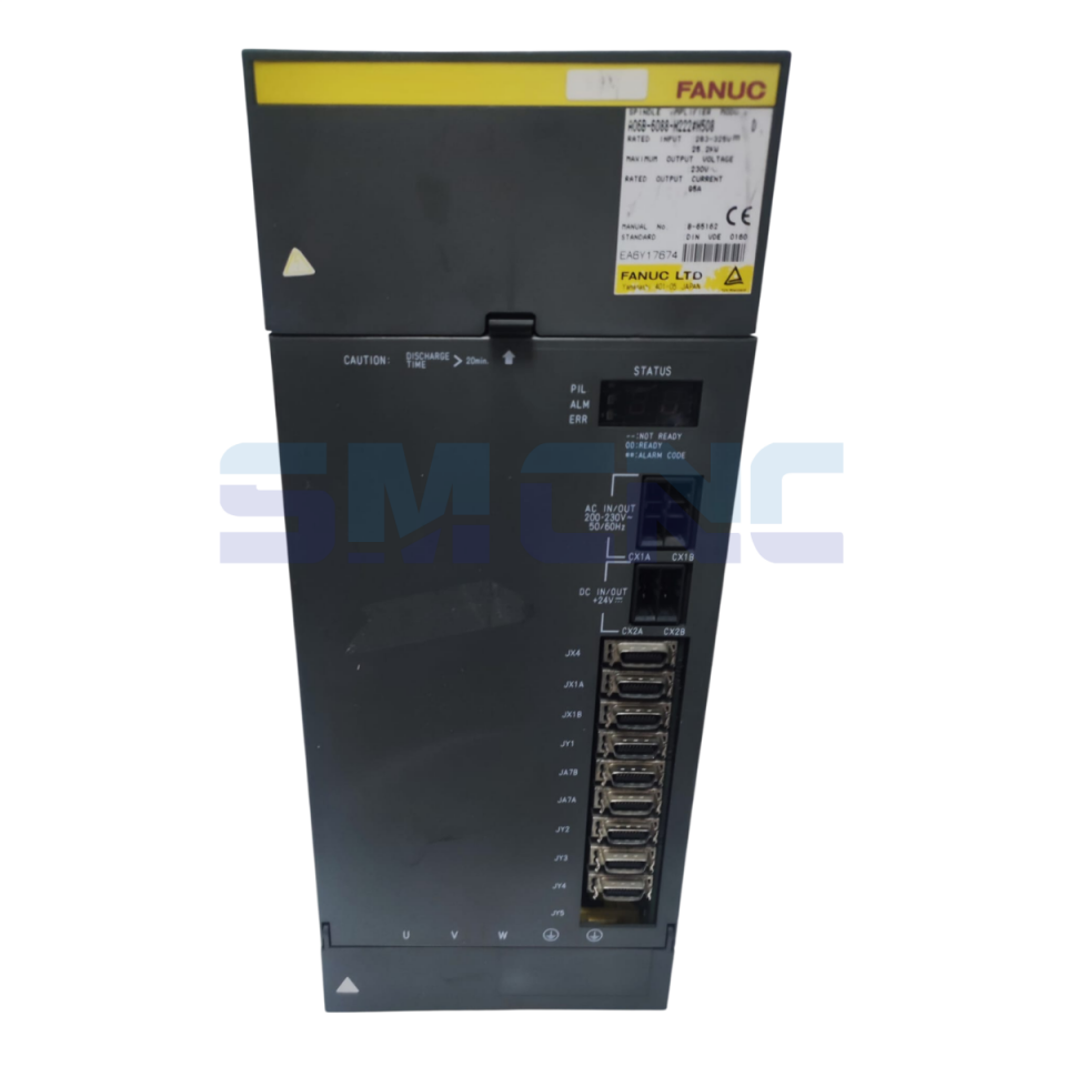 A06B-6088-H222 Fanuc Spindle Sürücü önden görünüm