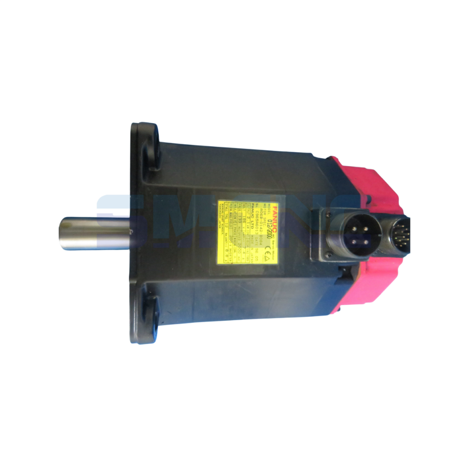 A06B-0142-B084 Fanuc Servo Motor üst görünüm