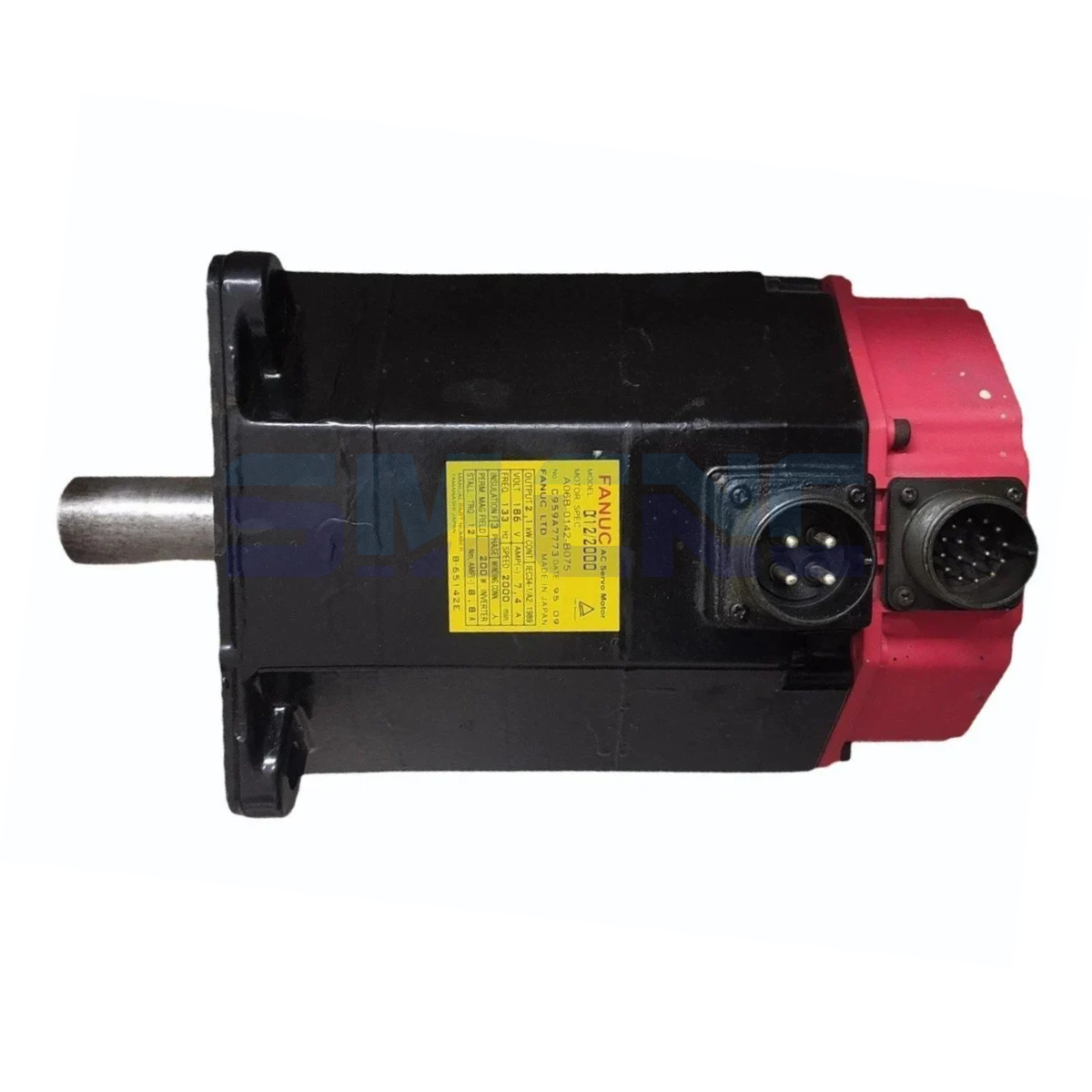 A06B-0315-B002 Fanuc Servo Motor üst görünüm