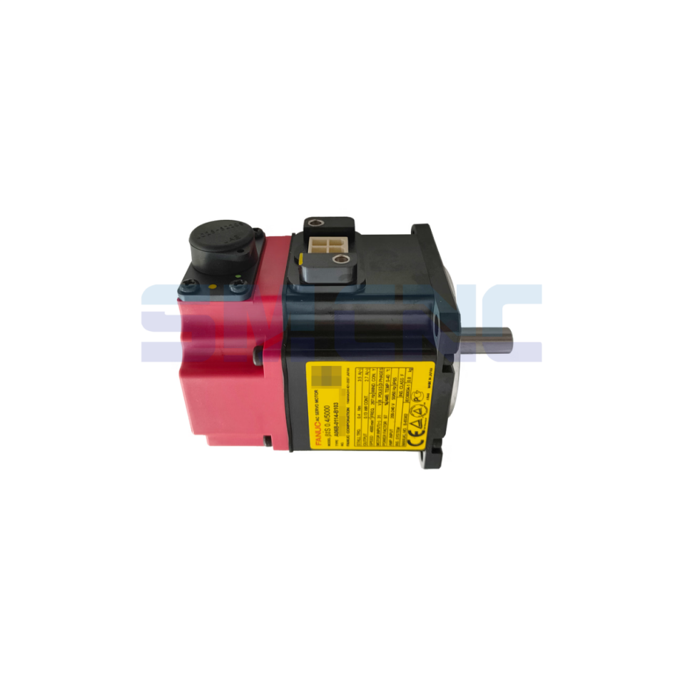 A06B-0114-B103 Fanuc Servo Motor yandan görünüm