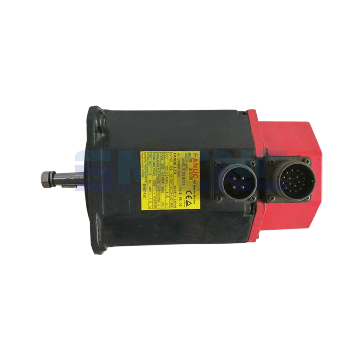 A06B-0123-B075 Fanuc Servo Motor üst görünüm