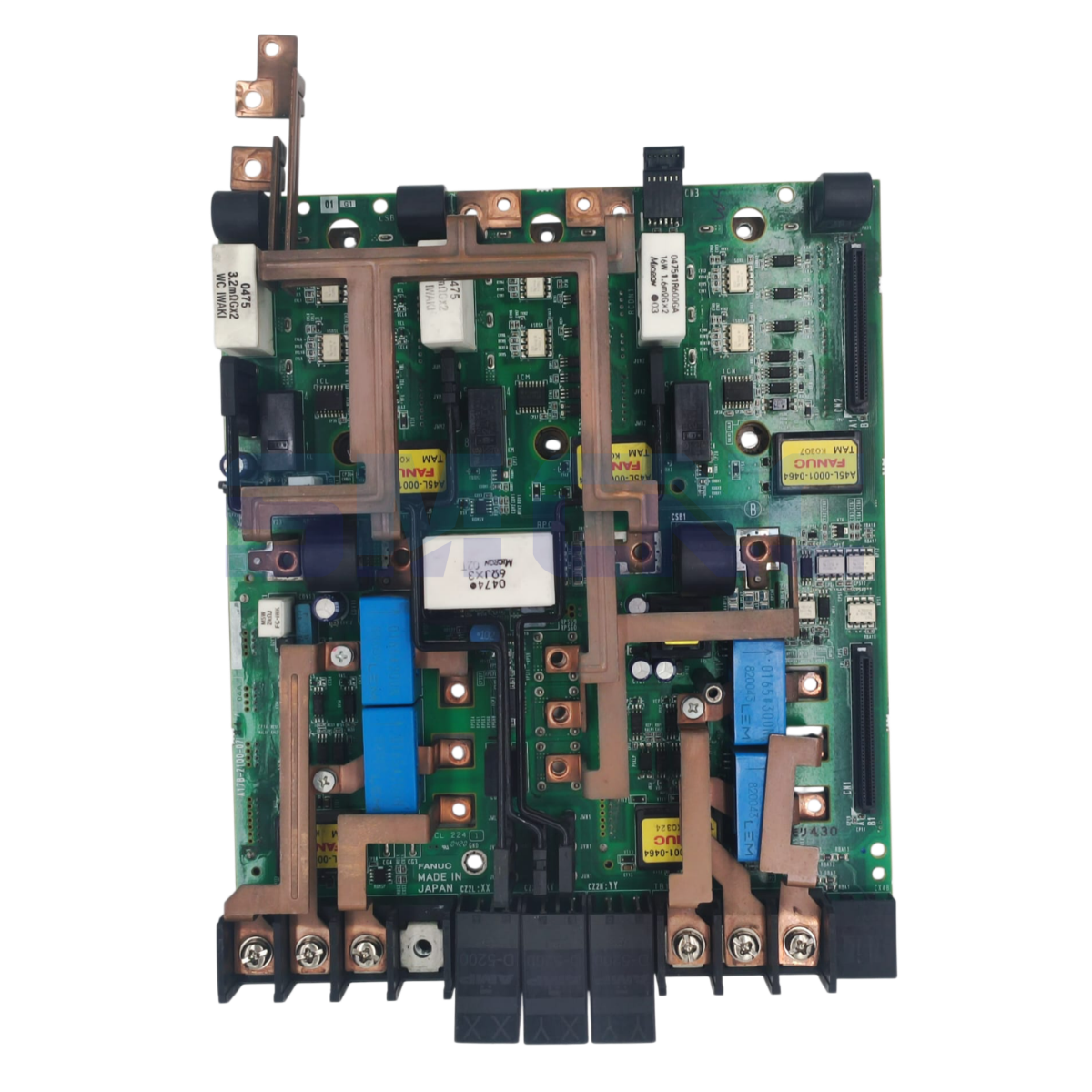 A17B-2100-0784 Fanuc PCB Kart üst görünüm