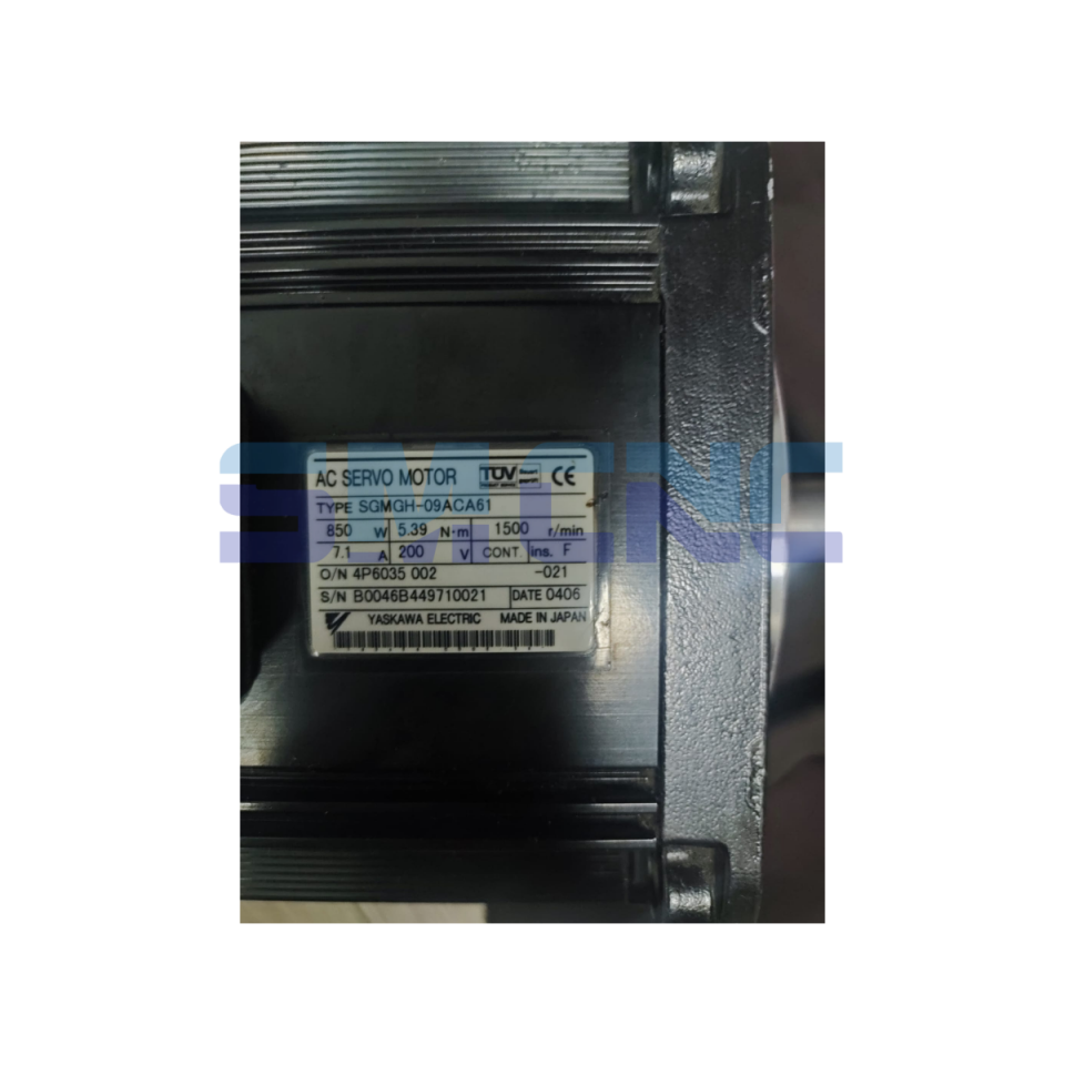 yaskawa servo motor etiket