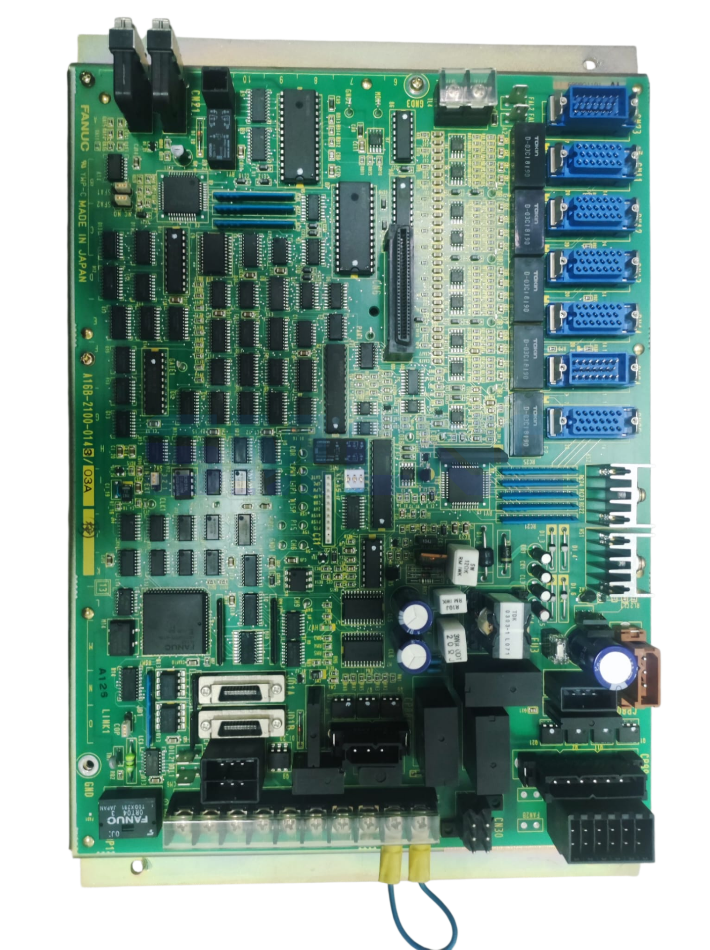 A16B-2100-0143 Fanuc PCB Kart üst görünüm