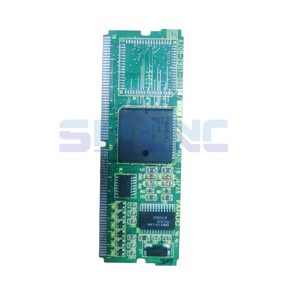 A20B-2901-0982 Fanuc PCB Kart önden görünüm