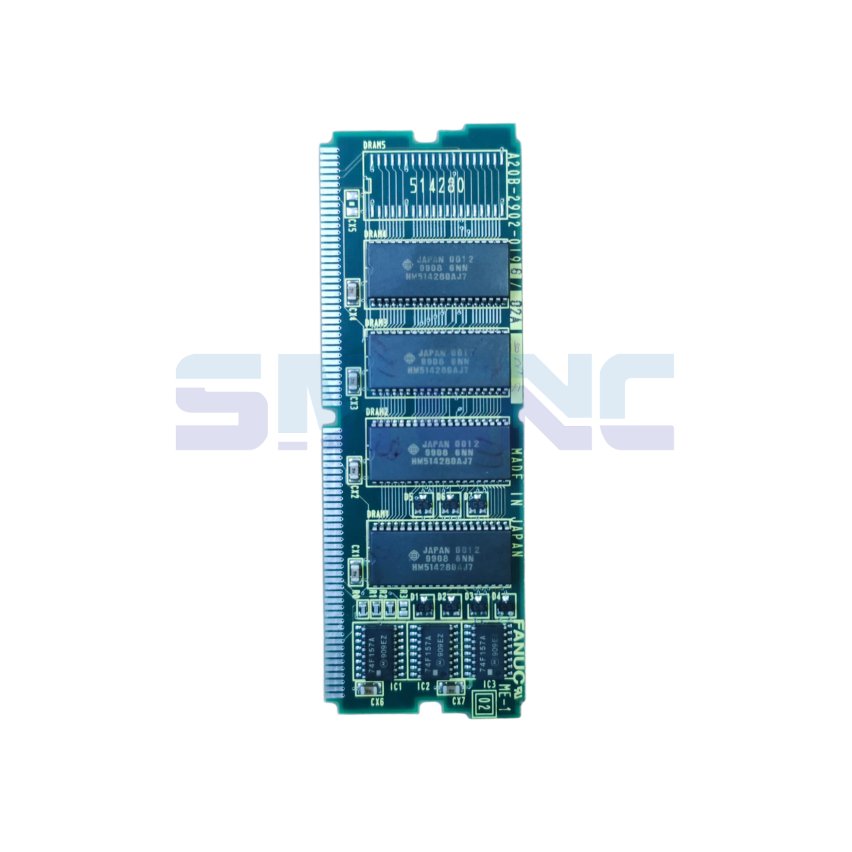 A20B-2902-0196 Fanuc PCB Kart ön görünüm